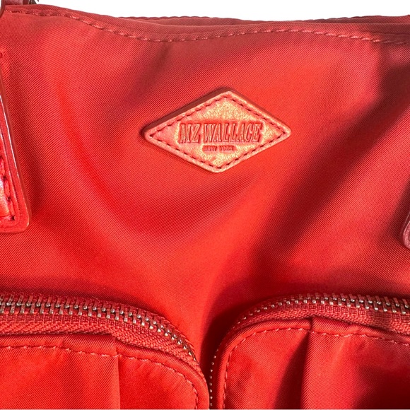 MZ Wallace Shoulder Bag Roxy Bedford Handbag Poppy Red 13 × 10 × 6 - Picture 9 of 16
